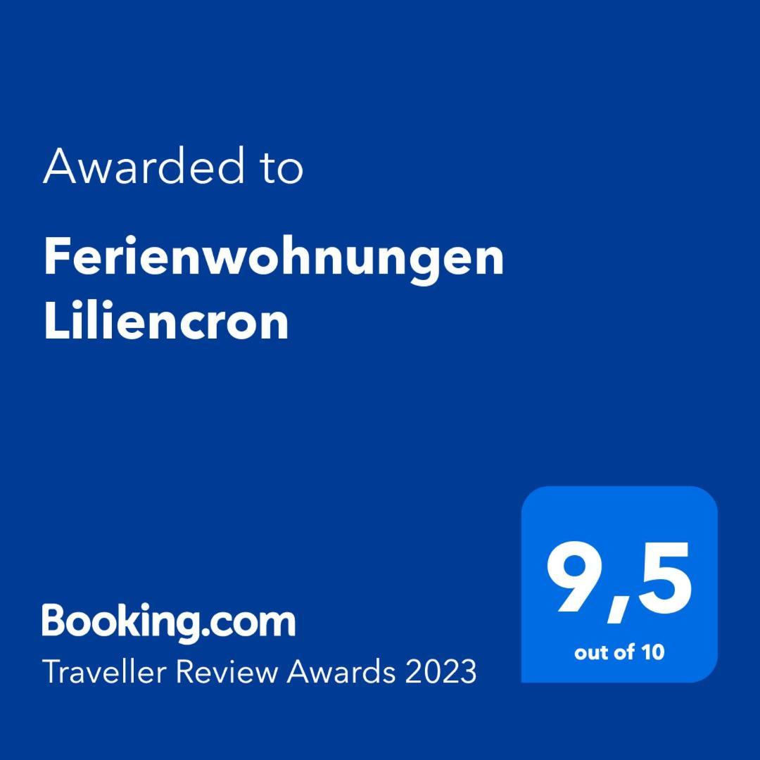 Ferienwohnungen Liliencron - Fewo I Enger Extérieur photo
